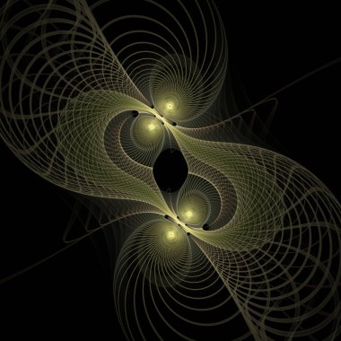 Dalga Fonksiyonu serisi. Popüler bilim, eğitim ve araştırma konularında dalgalanan frekans dalgalarının arkaplan tasarımı.