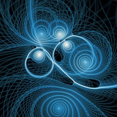 Dalga Fonksiyonu serisi. Eðitim, araþtýrma ve modern bilim konularýnda dalga titreşimlerinin ve dinamik yayýmlarýn arka plan dizayný.