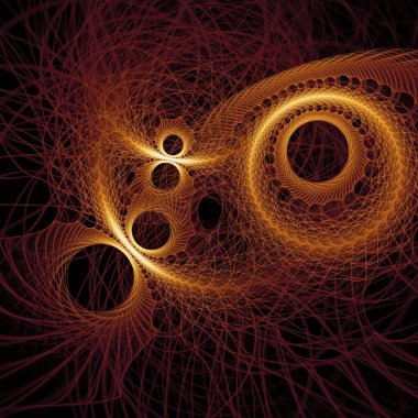 Dalga Fonksiyonu serisi. Modern bilim ve araştırma konularındaki dalga titreşimleri ve dinamik yayılma şablonundan oluşan soyut bir arka plan.