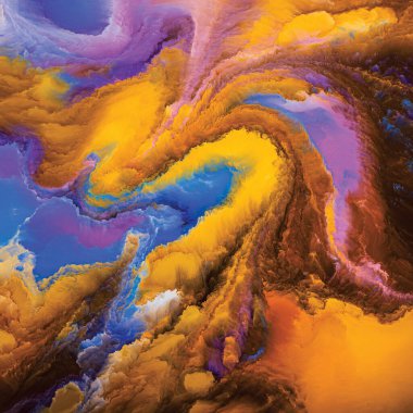 Renklerin Özgünlüğü serisi. Sanat, yaratıcılık ve grafik tasarım konularında dokulu renklerin yaratıcı düzenlemesi. Sanalın dokuları aramızdaki uçurumlarda gerçek oluyor..