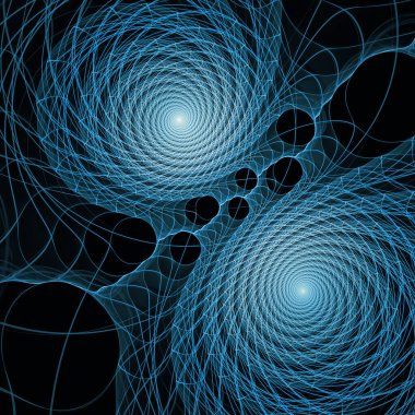 Dalga Fonksiyonu serisi. Eðitim, araþtýrma ve modern bilim konularýnda dalgalanan frekans dalgalarýndan oluþan tasarým.