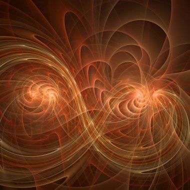 Kuantum Dinamik serisi. Modern bilim ve araştırma konularında dalgalanan frekans dalgalarının arkaplanı.