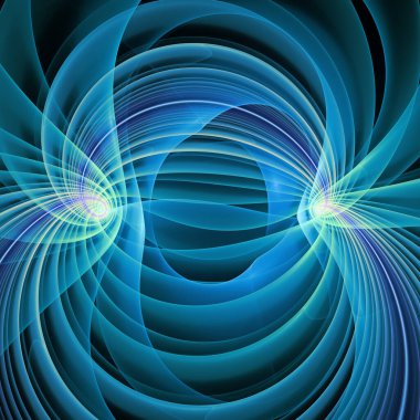 Frekans Hareketi serisi. Modern bilim ve araştırma konularında dalga titreşimleri ve dinamik yayılma şablonu.