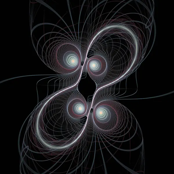 Uzay türbülans serisi. Modern bilim ve araştırma konularında dalga titreşimlerinin ve dinamik yayılma örüntülerinin düzenlenmesi.