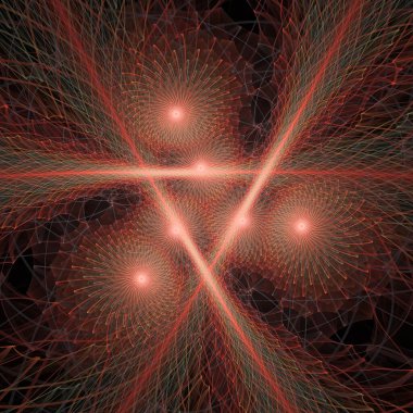 Uzay türbülans serisi. Popüler bilim, eğitim ve araştırma konularındaki girdap, bükme ve etkileşim dalgalarından oluşan soyut bir arka plan.