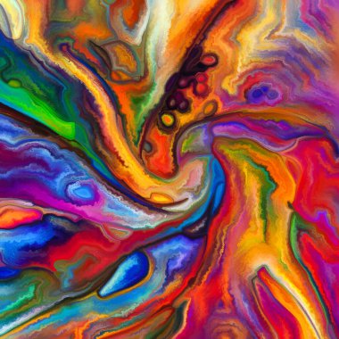 Örtülü Palet serisi. Renk deseni, parçalanma, yüzey döşemesi, renk entegrasyonu ve tasarım konularında bütünleşik bir yapı oluşturan boya parçalarının arkaplan tasarımı.