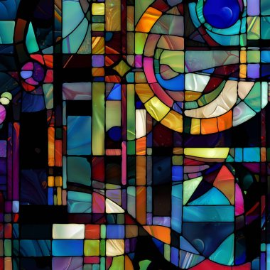 Lekeli Cam serisinin yeniden doğuşu. Işık algısı, yaratıcılık, sanat ve tasarım konularında çeşitli cam dokularından, renklerden ve şekillerden oluşan tasarım.