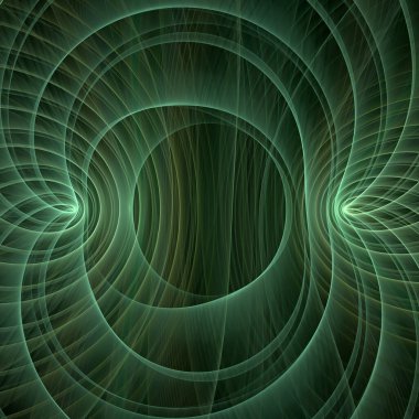 Uzay türbülans serisi. Modern bilim ve araştırma konularında dalga titreşimlerinin ve dinamik yayılma örüntülerinin düzenlenmesi.