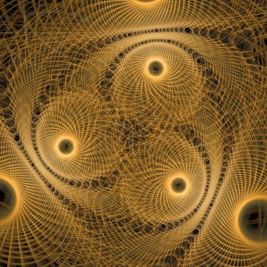 Frekans Hareketi serisi. Modern bilim ve araştırma konularında dalgalanan frekans dalgalarının yaratıcı düzenlenmesi.