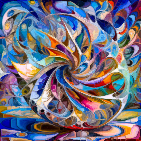 Серия игр Division Dreams. Смелые, пересекающиеся линии и линии, выполненные в богатой текстуре, чтобы исследовать напряженность между единством и разделением.