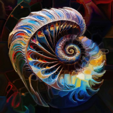 Form Dreams serisi. Yaratıcılık, hayal gücü, sanat ve tasarım konularında bölünmüş biçimlerin doğal medyanın etkileşimi.