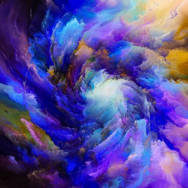 Yüksek Dokular serisi. Yaratıcılık, hayal gücü ve tasarım konularındaki dokulu renklerin yaratıcı düzenlemesi. İnsan bağlantıları koptuğunda, dokuların sesleri gelişir..