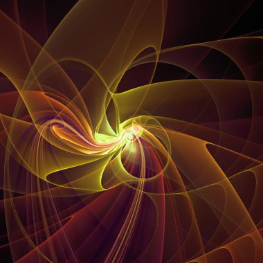 Frekans Hareketi serisi. Modern bilim ve araştırma konularında dalga titreşimleri ve dinamik yayılma şablonu.