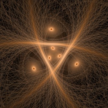 Uzay türbülans serisi. Modern bilim ve araştırma konularındaki girdap, bükülme, etkileşim ve dalga desenlerinin arka plan tasarımı.