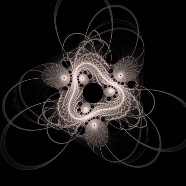 Uzay türbülans serisi. Popüler bilim, eğitim ve araştırma konularında dalgalanan frekans dalgalarının düzenlenmesi.