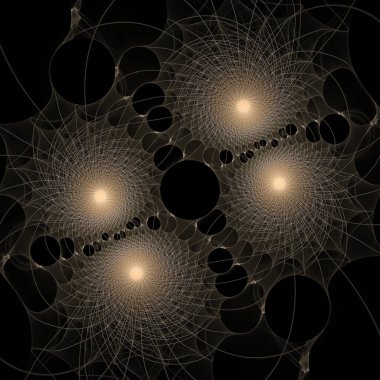 Kuantum Dinamik serisi. Eğitim, araştırma ve modern bilim konularında dalga titreşimleri ve dinamik yayılma örüntüsünün arkaplan bileşimi.