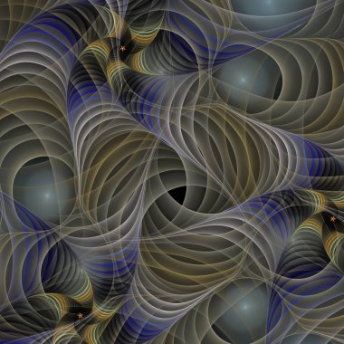 Frekans Hareketi serisi. Modern bilim ve araştırma konularında dalgalanan frekans dalgalarının arkaplanı.