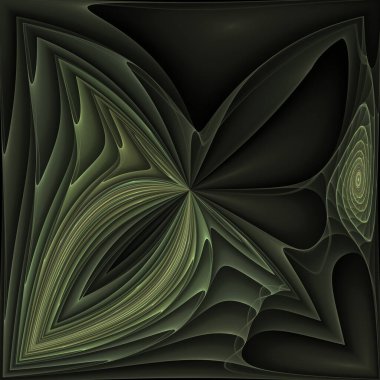 Dalga Fonksiyonu serisi. Popüler bilim, eğitim ve araştırma konularında dalgalanan frekans dalgalarının sanatsal soyutlaması.