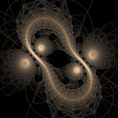 Frekans Hareketi serisi. Modern bilim ve araştırma konularında dalgalanan frekans dalgalarının yaratıcı düzenlenmesi.