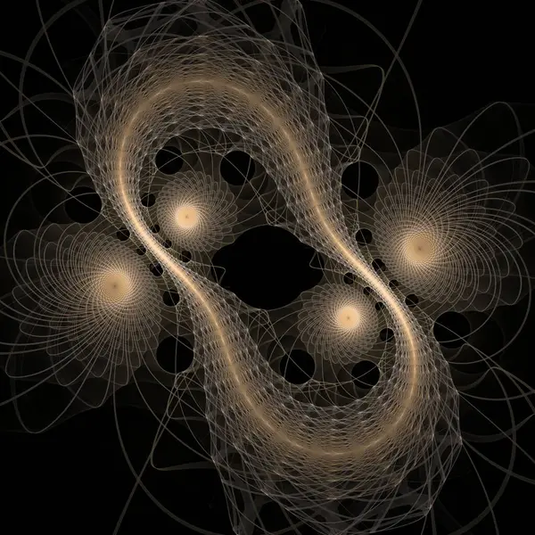 Frekans Hareketi serisi. Modern bilim ve araştırma konularında dalgalanan frekans dalgalarının yaratıcı düzenlenmesi.