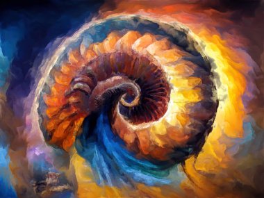 Organik Renkler serisi. Sanat, yaşam ve tasarım konularındaki organik formları, vuruşları ve renk boyalarını anımsatan soyut arkaplan.