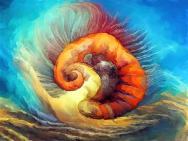 Organik Renkler serisi. Arkaplan, sanat, yaşam ve tasarım konularındaki organik formları, vuruşları ve renk boyalarını anımsatan şekillerden oluşur..