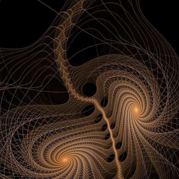 Квантовая динамика. Абстрактный фон из вибрации волн и динамической пропагации на тему образования, исследований и современной науки.