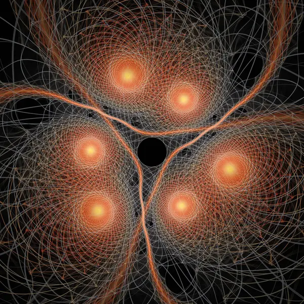 Frekans Hareketi serisi. Eðitim, araþtýrma ve modern bilim konularýndaki çalýþma, bükme ve etkileşim dalgalarýnýn bileşimi.