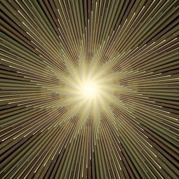 Fraktal Patlama Şablonu serisi. Çizim ve tasarım için kullanılan ince çizgi radyal deseninin oluşturulması.