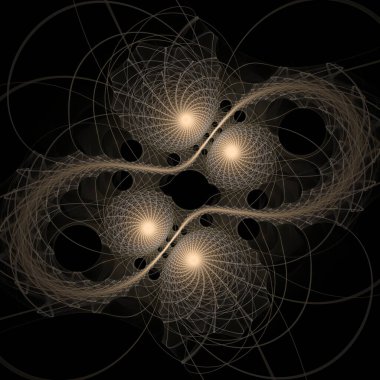 Frekans Hareketi serisi. Modern bilim ve araştırma konularında dalgalanan frekans dalgalarının yaratıcı düzenlenmesi.