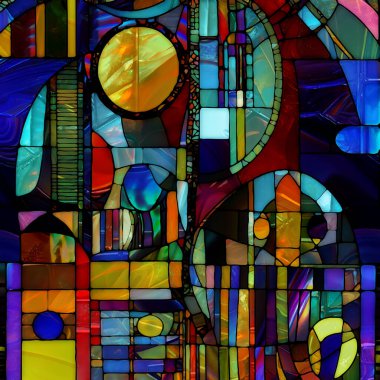 Lekeli Cam serisinin yeniden doğuşu. Işık algısı, yaratıcılık, sanat ve tasarım konularındaki çeşitli cam dokuları, renkleri ve şekillerin bileşimi.