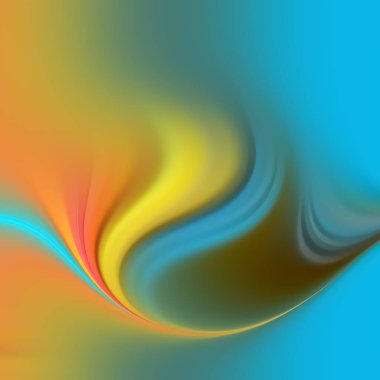 Estetik Gradyan serisi. Değişik renklerin ince yaşamı, dijital sanat ve tasarım konularındaki çeşitli renk alanlarının etkileşimi arkaplanı.