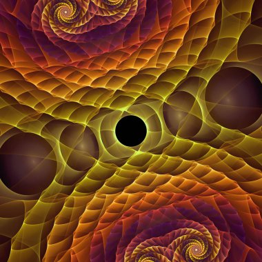 Dalga Fonksiyonu serisi. Popüler bilim, eğitim ve araştırma konularında dalgalanan frekans dalgalarının arkaplanı.