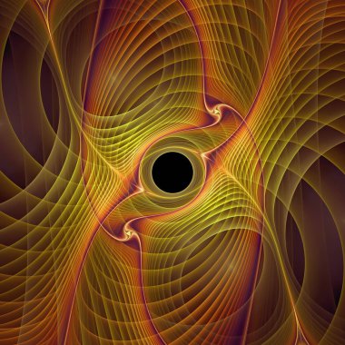 Dalga Fonksiyonu serisi. Popüler bilim, eğitim ve araştırma konularında dalgalanan frekans dalgalarının arkaplanı.