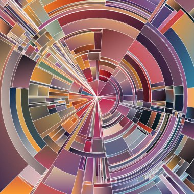 Renkli Palet serisi. Görselleştirme, sanat, bilim, renk teorisi ve kaos içindeki düzen konularında karmaşık tonsal zıtlıklar ve pürüzsüz gradyanlar yayarak.