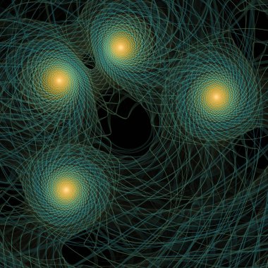 Uzay türbülans serisi. Popüler bilim, eğitim ve araştırma konularında dalgalanan frekans dalgalarının düzenlenmesi.