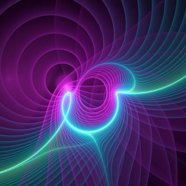 Uzay türbülans serisi. Eðitim, araþtýrma ve modern bilim konularýndaki dalgalarýn ve dinamik yayýmlarýn bileşimi.