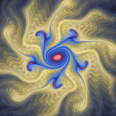 Fraktal Geometri serisi. Matematik, fraktal tasarım, bilim, görselleştirme, organik geometri üzerine derin uzay ve zamanın karmaşık bir görsel anlatımı..