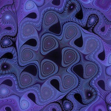 Fraktal akış serisi. Sanat, akış görselleştirme, fraktal geometri, kaos teorisi, bilim ve tasarım konularında aydınlatılmış sıvı yapılar aracılığıyla derin bir keşif..