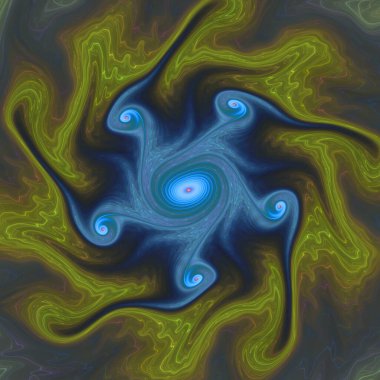 Fraktal Geometri serisi. Organik geometri, matematik, fraktal tasarım, bilim ve görselleştirme konularında evrimleşen ve azalan enerji alanları üzerine görsel bir çalışma.