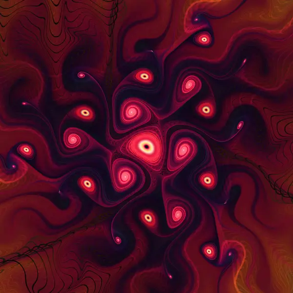 Fraktal akış serisi. Kaos teorisi, sanat, akış görselleştirme, fraktal geometri, bilim ve tasarım konularındaki derin uzay enerjilerinin canlı bir yorumu.