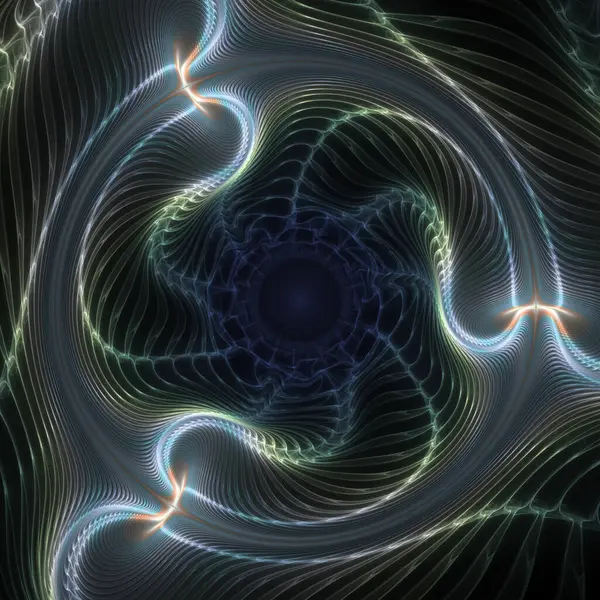 Fraktal kumaş serisi. Görselleştirme, geometri, matematik, fraktal tasarım ve bilim konularında ışık saçan, birbiriyle bağlantılı dallar tasarla.