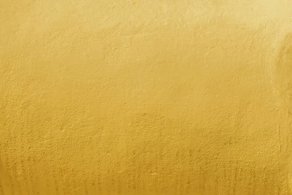 Gouden Muur Textuur Achtergrond Geel Glanzend Goud Folie Verf Wandblad — Stockfoto