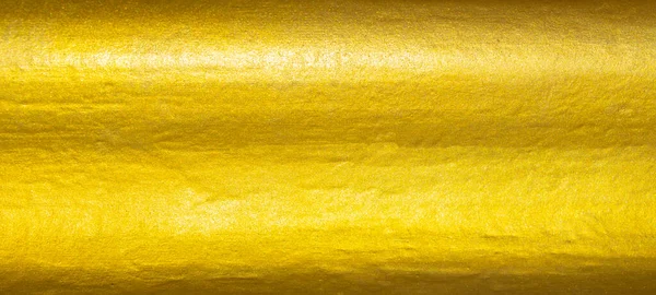 Fondo Textura Pared Oro Pintura Lámina Oro Brillante Amarillo Hoja —  Fotos de Stock
