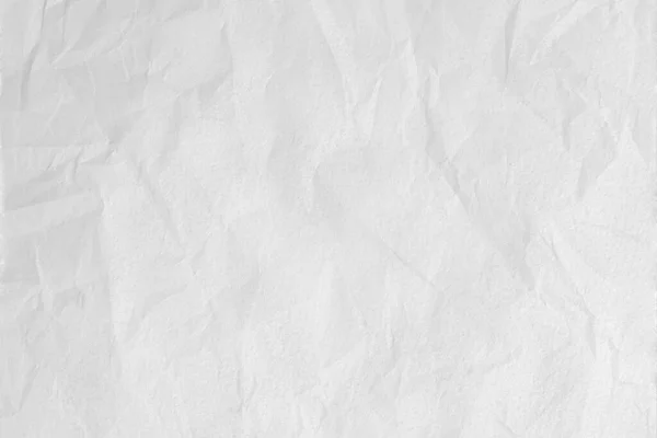Buruşuk ve pürüzlü desenli beyaz kağıt yaprak dokusu, herhangi bir desen için boş sayfa materyali