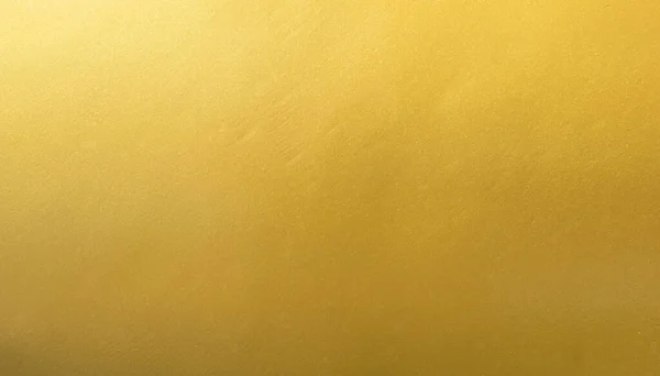 Fondo Textura Pared Oro Pintura Lámina Oro Brillante Amarillo Superficie —  Fotos de Stock