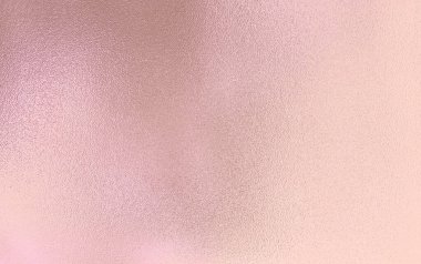 Bronz, zarif metalik plaka desenli pembe duvar kâğıdının pembe, altın folyo arka planı. Gül sarısı yüzey. Metal bakır doku. Metalik gerileme