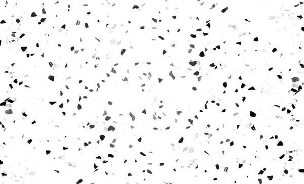 Текстура Мраморных Стен Terrazzo Черный Белый Терраццо Плитка Пола Цементной — стоковое фото