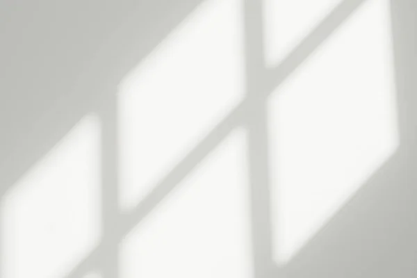 Gray Shadow Light Blur Abstract Background White Wall Window Dark Stockfoto
