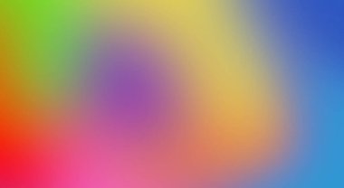 Holografik gradyan bulanık arkaplan. Pastel sıvısı neon hologram parıltılı renkli gökkuşağı dokusu